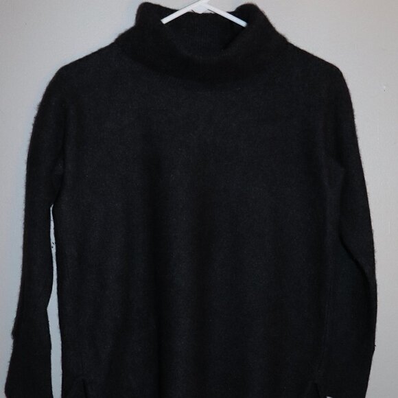 Halogen 100% Cashmere Sweater Size L inCharcoal Black - Picture 1 of 5
